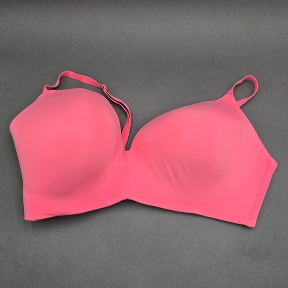 Secret Treasures Other - Secret Treasures Pink Bra 42DD Adjustable Straps Full Coverage Intimates